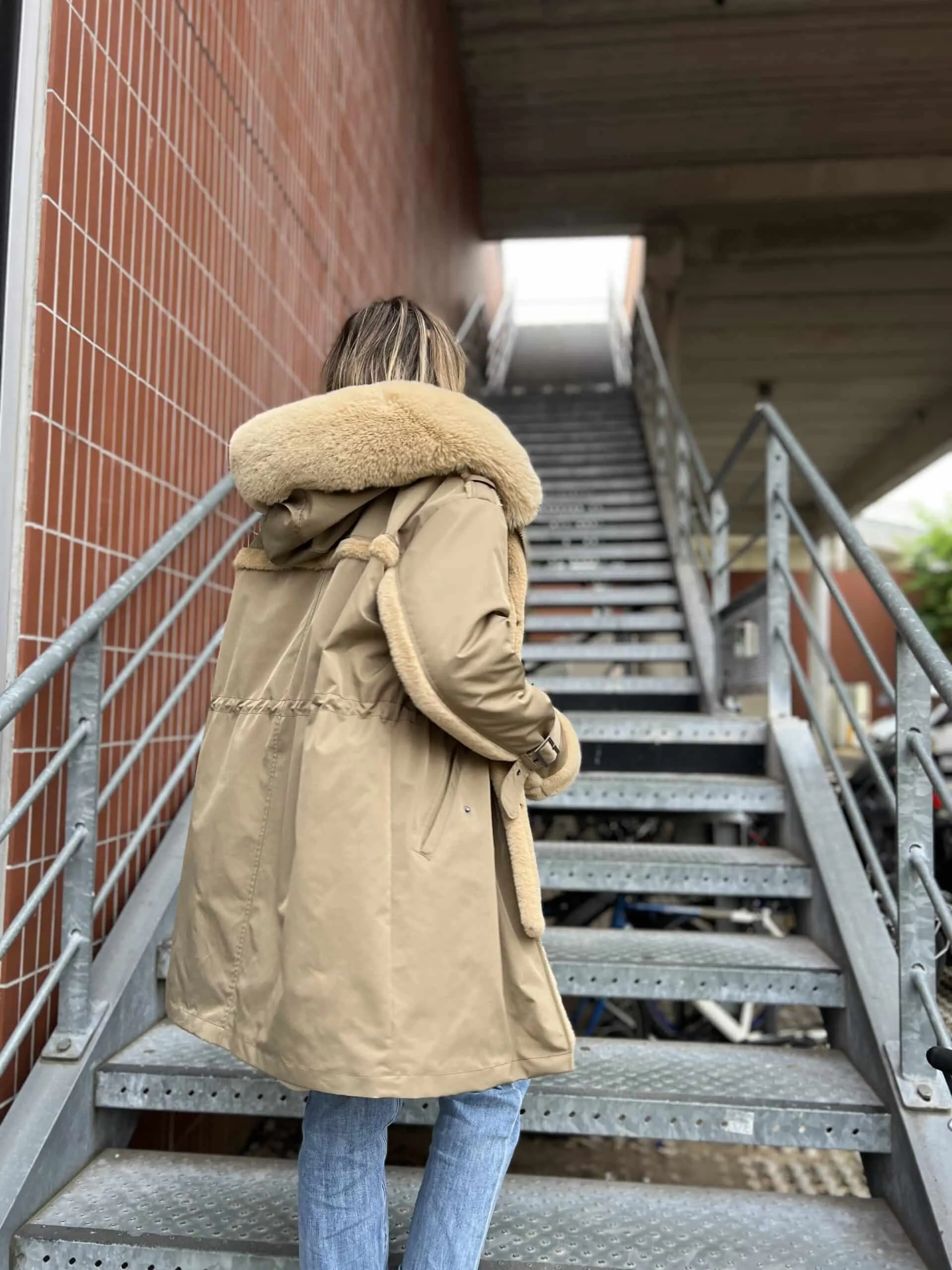 Manteau « villa » taupe | Concept Store En Ligne | Jade & Lisa
